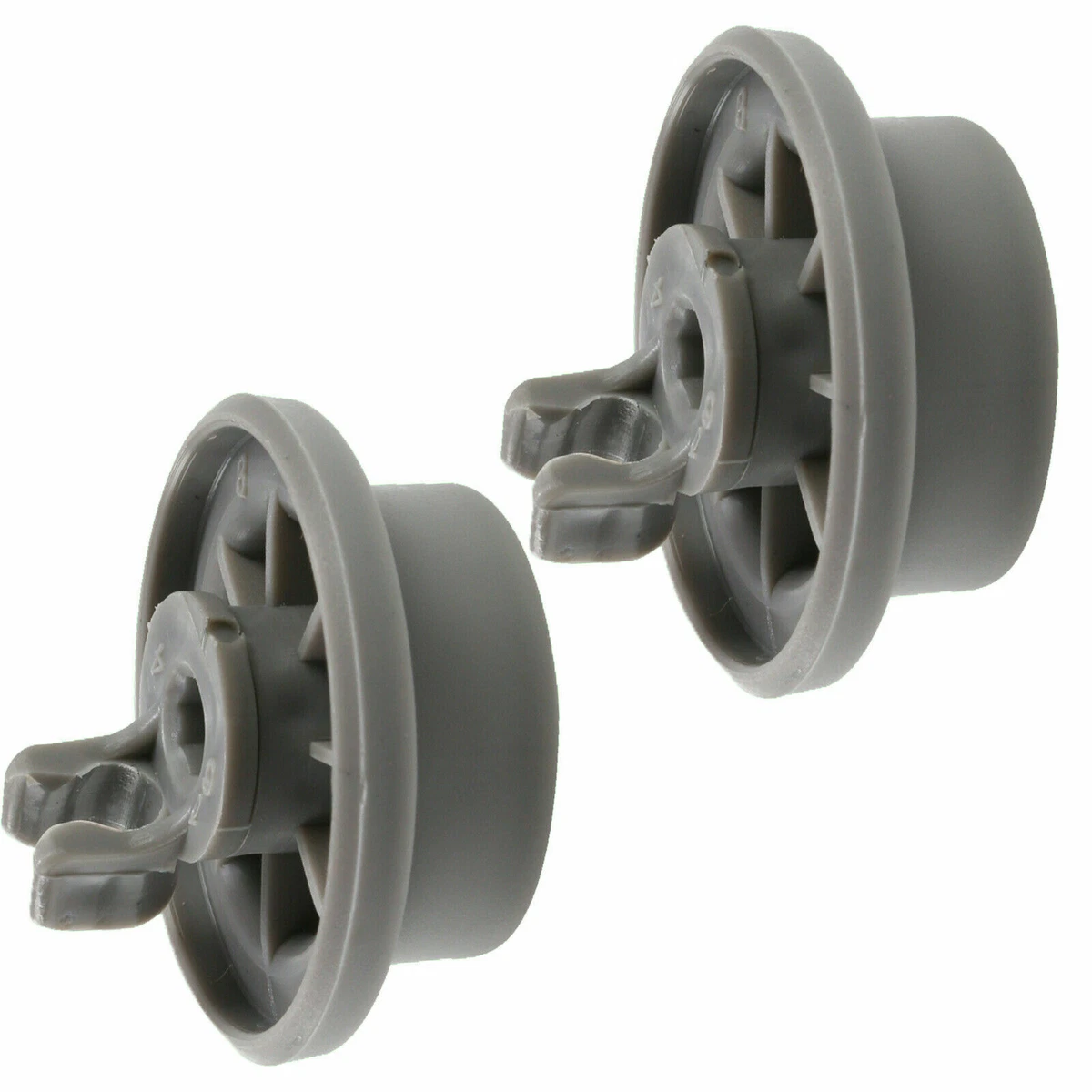 Universal Dishwasher Wheels [8 Pack] - Suitable For Many Bosch & Siemens Models - Replacement Basket Wheel Parts - Durable & Long-Lasting