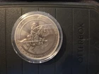 1 oz Silver Cowboy Rifleman Round w/ Buffalo Privy .9999 Silver Round #A699
