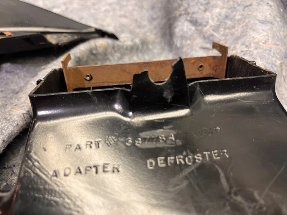 1968-1972 Cutlass 442 приборной панели антиобледенитель ветрового стекла вентиляционный воздуховод Defog LH RH 1969 1970 - Изображение 4 из 4