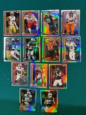 2025 Topps Chrome Football Refractor Parallel You Pick Complete Your Set