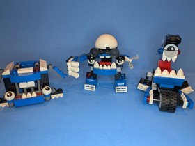 LEGO Mixels: Series 7 All 3 MCPD Kuffs Busto Tiketz  - Set 41554-41556 No Manual