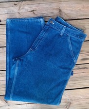 Carhartt B13DST Carpenter Jeans Men  s 38x30 Vintage Workwear Heavyweight Denim