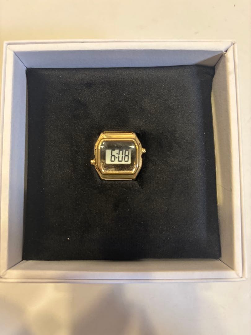 Timex MM6 Collab Gold Ring Watch S/M Used Excellent Condition image 2