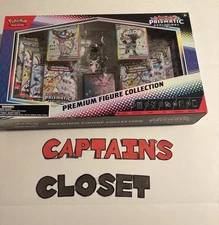 Pokemon Prismatic Evolutions Premium Figure Collection BOX SEALED IN HAND