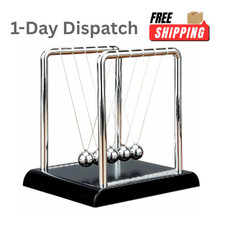 UOUVOSTA Large Newton's Cradle Balance Balls Desk Toy Physics