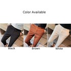 Casual Trendy Mens Waffle Suit Pants with Slight Stretch Comfortable Fit