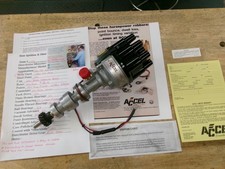 New Nos Accel Dual Point Tach Drive Advanced Competition Distributor Ford Fe