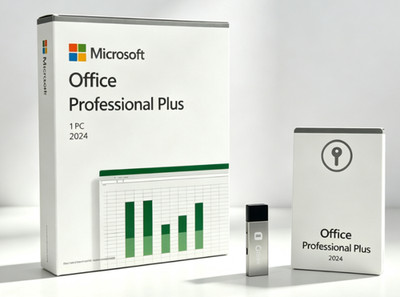 Office Professional Plus 2024 Lifetime License for 1 PC, Permanent Activation Ke