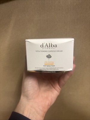 D alba Vita Toning Capsule Cream 1.94oz New Exp 7/2028