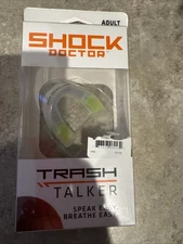 Shock Doctor Trash Talker Basketball Clear Strapless, Adult 11+