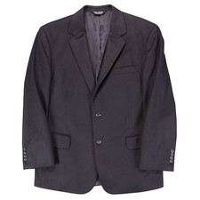 Jos A Bank Mens 42S Black 100 Cashmere Gold Button Blazer Sport Coat 2 BTN
