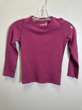 Smartwool Wool Base Layer Girl’s Youth S Pink Thermal Merino 250
