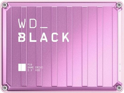 WD 2TB BLACK P10 Game Drive USB 3.2 Gen 1, Micro B Model Pink -