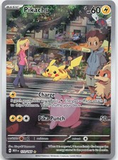 Pokemon Pikachu 173/165 Illustration Rare 151 Pokemon Near Mint on eBay