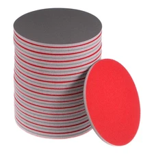 30sets 2000 Grit Sanding Sponge 6 Inch Hook Loop Sponge Sanding Disc Wet/Dry