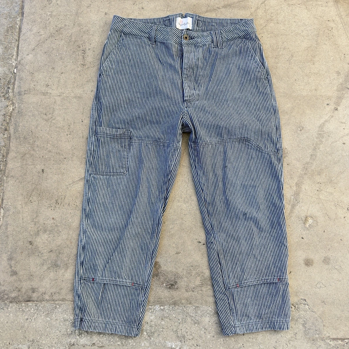 Flat Front Striped Pants for Men for sale | eBay