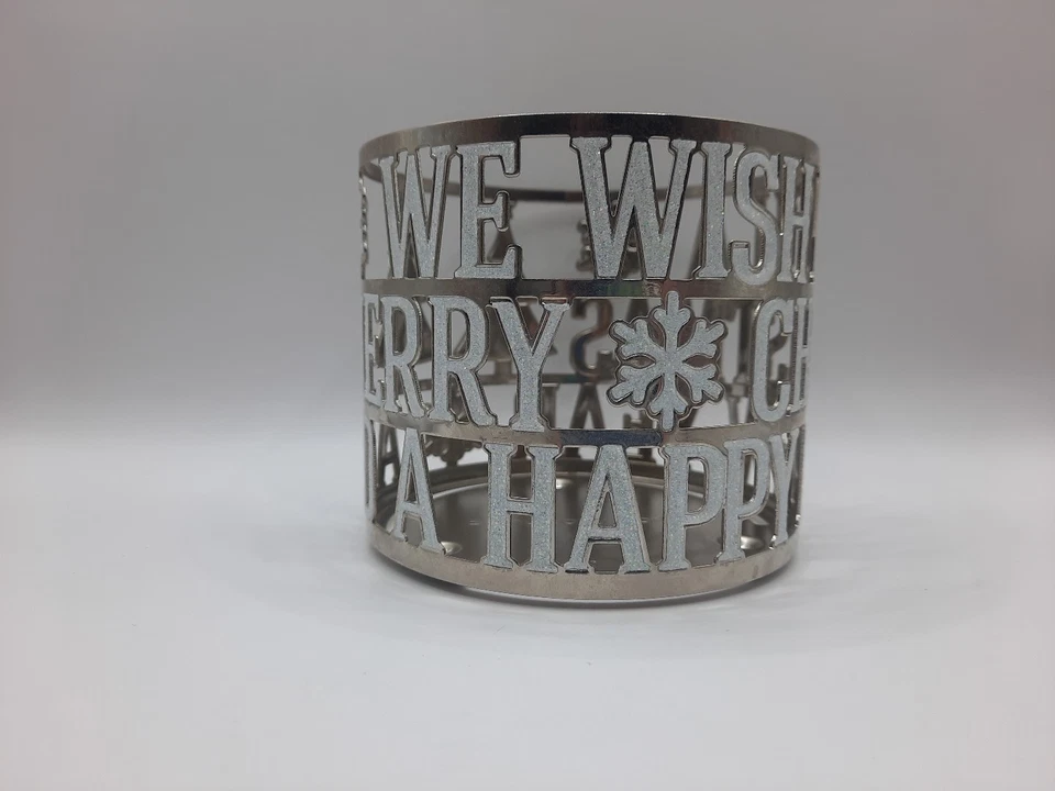 Candelabro de 3 mechas Bath & Body Works Navidad usado leer descripción ☆DOS☆ Foto 4 de 4