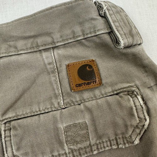 Pantaloncini cargo Carhartt vintage adulto 31 marrone grunge larghi abbigliamento da lavoro hipster anni 90 - Foto 13 di 13