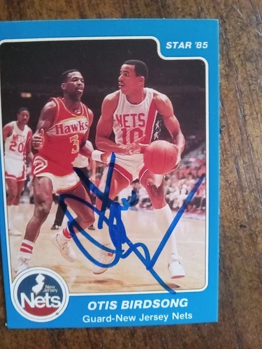 New Listingautograph otis birdsong 1985 star card