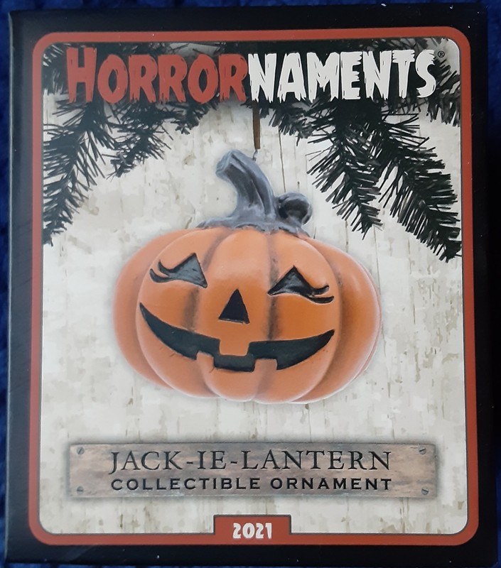 Horrornaments Jack-ie Lantern Halloween ornament 2021 MIB NR