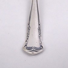 Carl & August Specht Hamburg Kaffeeloeffel Art Deco 100er Silber L 14,2 cm