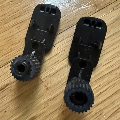 OEM HONDA Glove Box Door Stop Clips Fastener Hook Retainer Arm Set (PAIR)