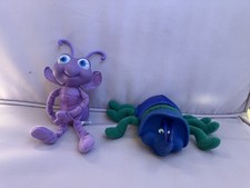 Vintage A Bug  s Life Mattel Plush Lot   DIM 5"  Princess Dot Plastic Head