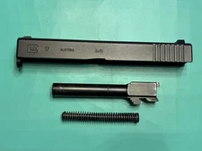 USED OEM GLOCK 17 GEN 3 COMPLETE SLIDE BARREL GUIDE ROD SPRING FRYING PAN 9MM