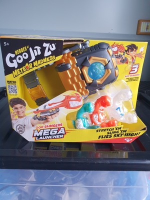 Heroes of Goo Jit Zu Meteor Madness Goo-Slingers Mega Launcher X3 Goo Slingers