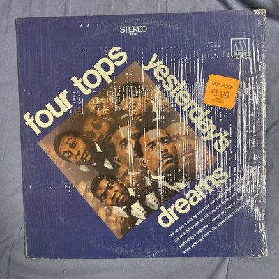 Four Tops Yesterday's Dreams Vinyl Record LP NM Album