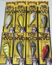 Strike King KVD 1.5 Crankbait - (Lot of 8)