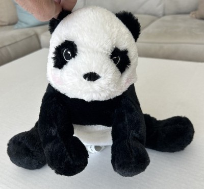 Kramig Panda Bear Plush 12'' Black White Soft Stuffed Animal 2015 IKEA