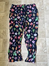 Old Navy Large Flannel Pajama Pants Christmas Holiday Ornaments Blue