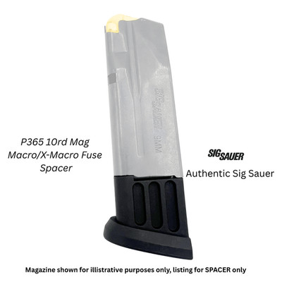 Sig Sauer P365 10 Round Magazine Macro /Fuse / X Macro Magazine Adaptor 9mm