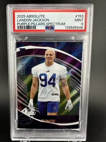 2025 Panini Absolute Landon Jackson Base (PSA 9)