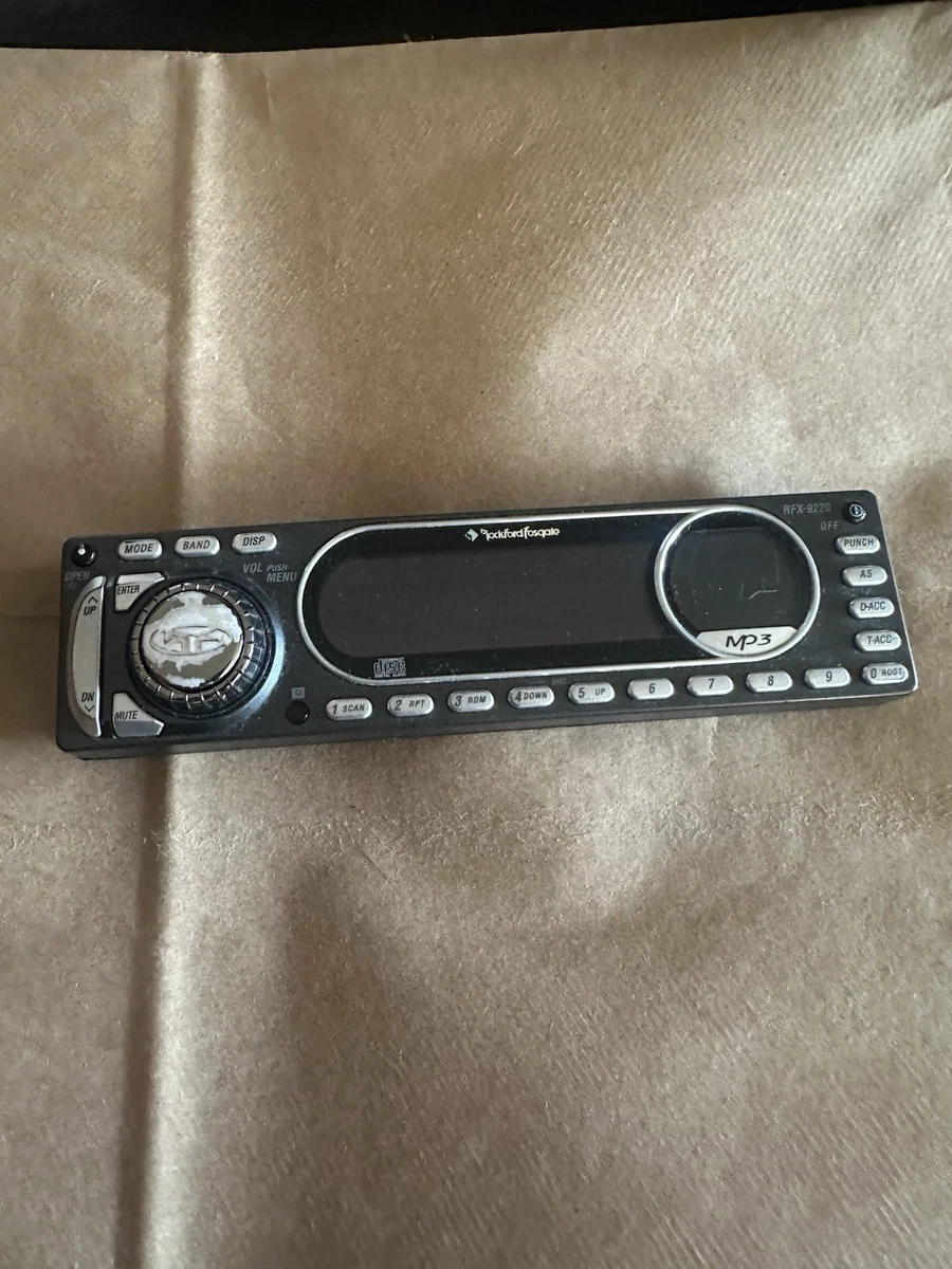 Rockford Fosgate Car Audio In-Dash CD Players for sale | eBay