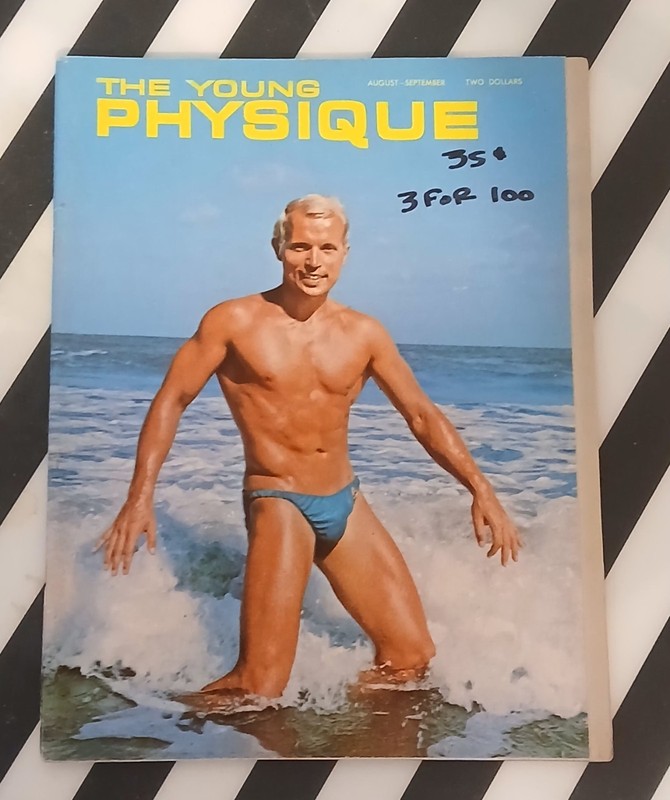 Young Physique Vol  7 No 4 Aug -Sept 1966 Vintage Male Beefcake Magazine Gay Int