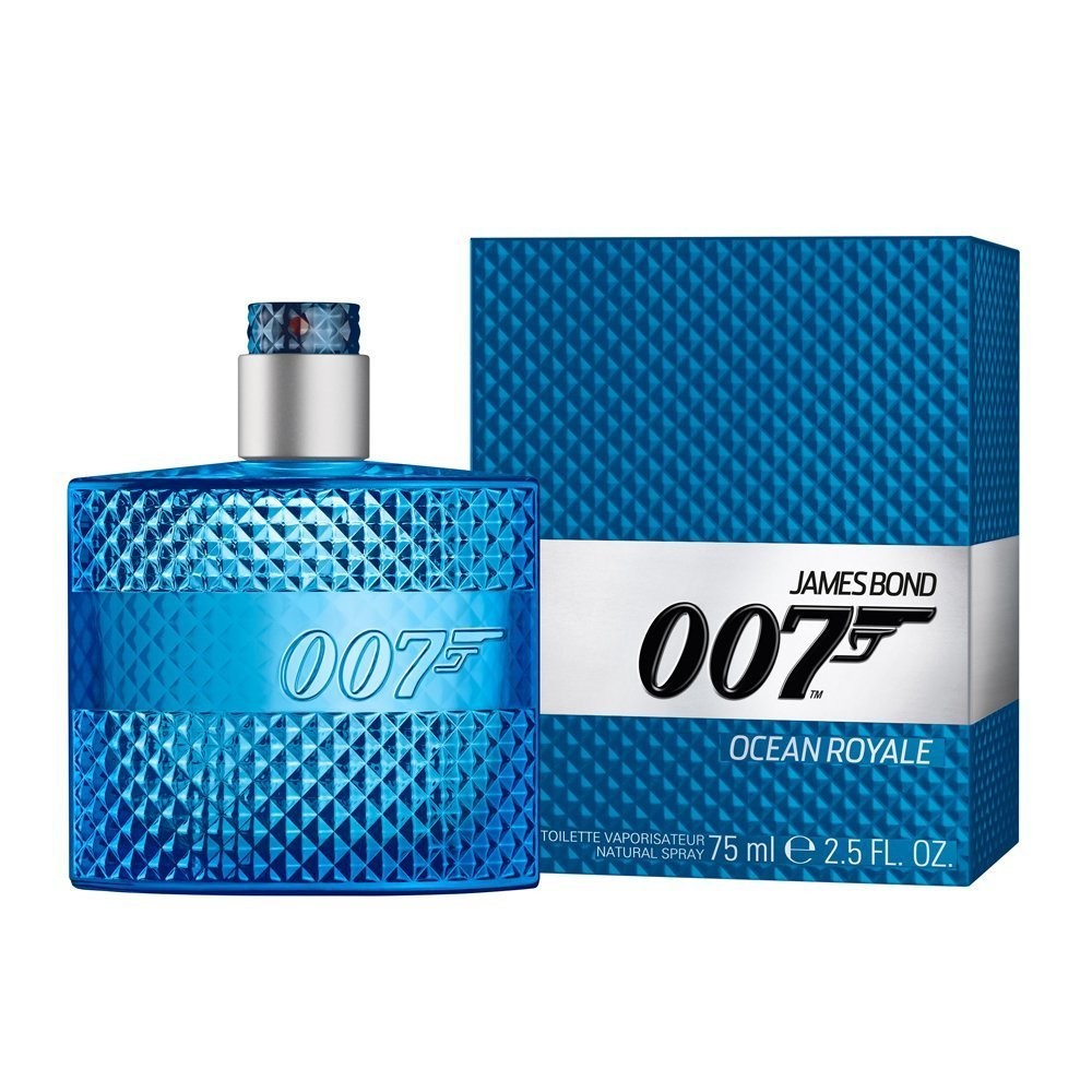 Parfum Homme James Bond 007 Ocean Royale Flacon Design de Luxe 75ml