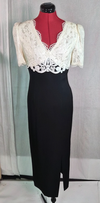 lace 3/4 sleeve dress Olvis Lace Grace Kelly Dress 3/4 Sleeve
