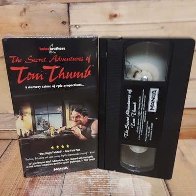 The Secret Adventures Of Tom Thumb VHS Used Cult Fantasy Stop Motion