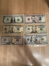 Star Note Collection ($186 total) Fancy Bills Bank Notes Dollar Bills