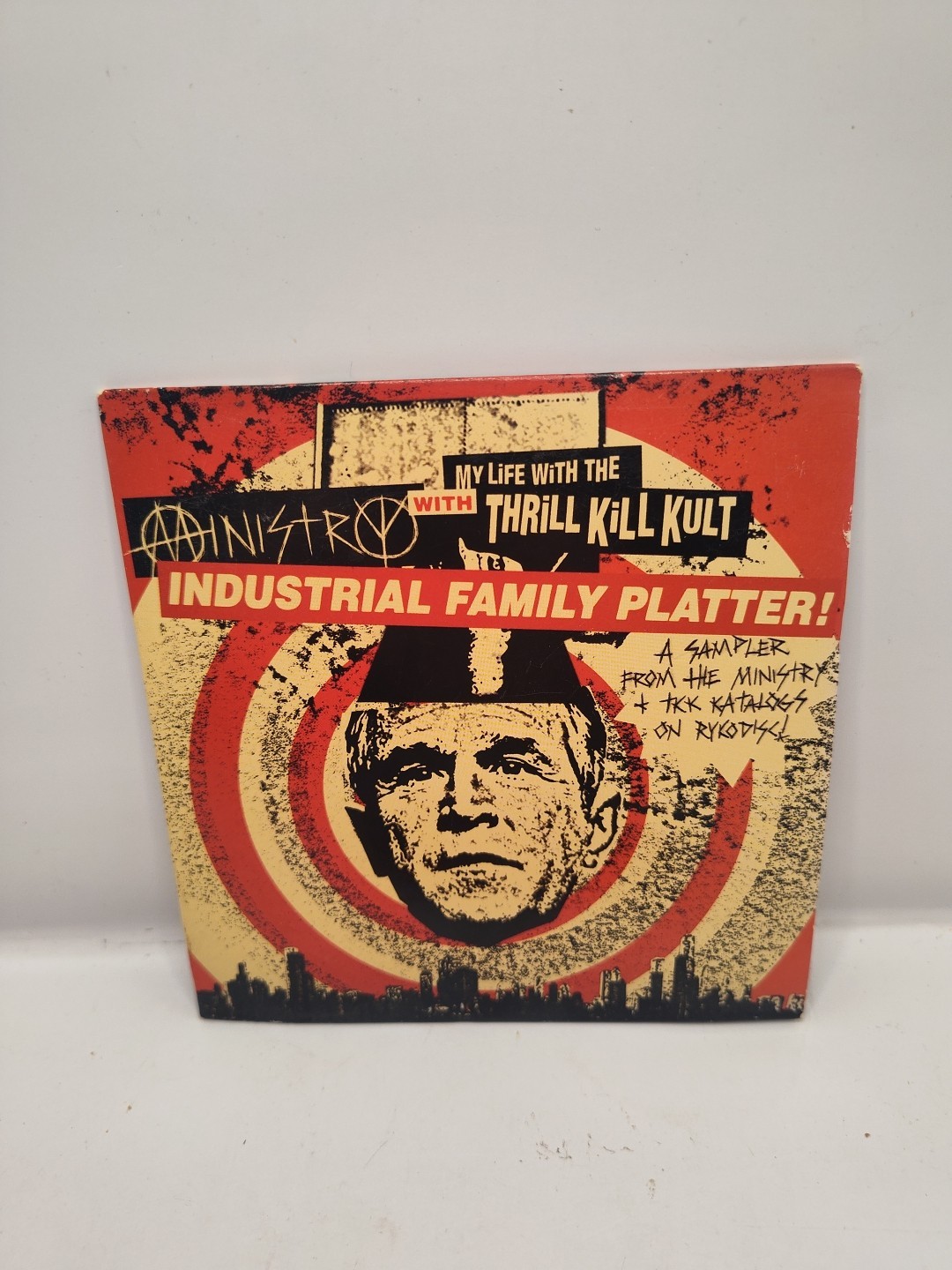 MINISTRY 2004 Industrial Platter Retail PROMO  CD Rare Free Shipping 