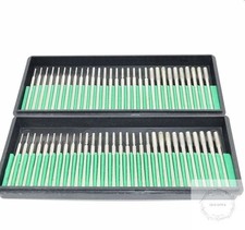 60 Pcs Diamond Drill Bits, 1mm 2mm 3mm Mix Set Jewelry Drill Bits for Jewelry