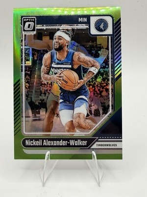 2024-25 Panini Donruss Optic - Nickeil Alexander-Walker #4 Lime Green Prizm /149