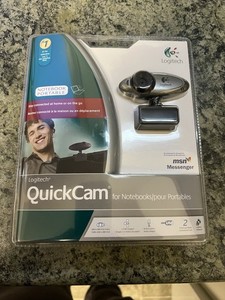 Vintage LOGITECH Quickcam For Notebooks With  Microphone - Brand New And Sealed