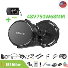 BAFANG 48V750W EKD01 Display +44T Chainring Mid Drive Motor Conversion Kit