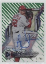 2018 High Tek Pattern 1 Waves/Diagonals Green 71/99 Sean Doolittle Auto ez4
