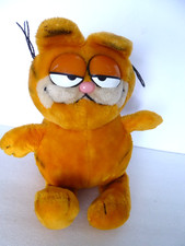 Vintage 1981 Dakin 16" Garfield Cat United Sydicate Stuffed Plush Toy, Clean