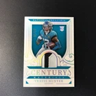 2025 Panini National Treasures Century Materials Travis Hunter RC Silver /25