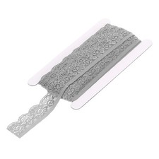 Lace Trim Medium Gray Lace Ribbon For Fabric Wedding Decoration Gift Wrap